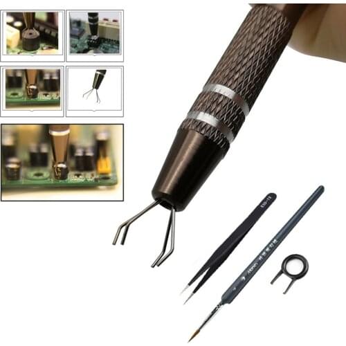 Mechanical keyboard switch lube brush tool kit oil tools tweezers switch holder