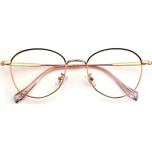 Fashion Retro Metal Fullrim Frame Anti Blu Light Ultralight Reading Glasses Modern for Men Women+1 +1.5 +2 +2.5 +3 +3.5 +4