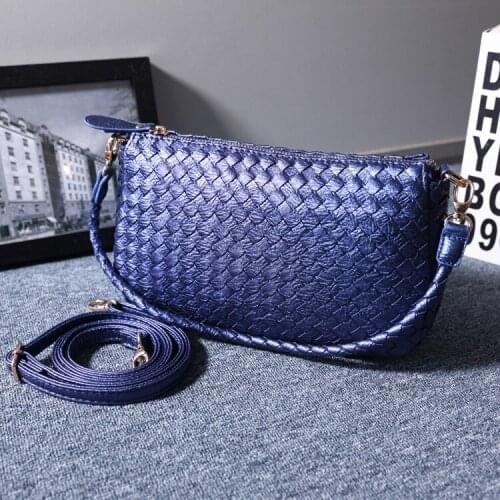 New Womens Bag Simple Fashion Woven Shoulder Bag Messenger Small Bag 2020 Summer Womens Handbag Bag Women Purse and Handbags