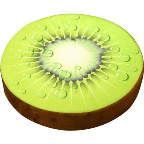 New fruit cushion leaning on Watermelon plush toys Kiwi Wooden stake pillows on the couch pillow birthday originality present