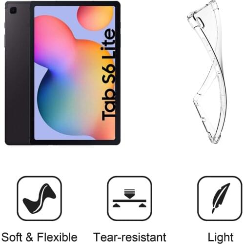 Anti-shock gel TPU gel case with reinforced corner for Samsung Galaxy Tab S6 Lite 10.4 "SM-P610 P615