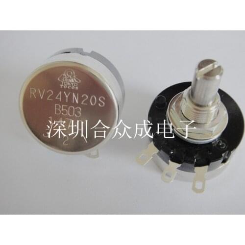 RV24YN20SB503 TOCOS RV24YN20S B503 50K speed switch frequency converter imported welding machine governor potentiometer switch