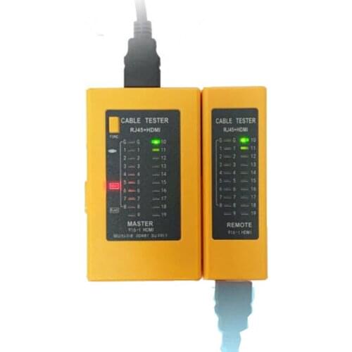 Network RJ45 RJ11 CAT5 UTP LAN HDMI-compatible Cable Tester Wire Line Finder Industrial Control Elements Repair Line Detector