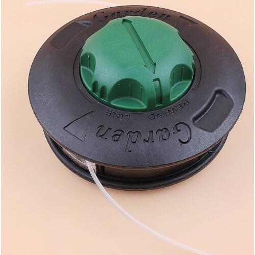 Grass Trimmer Dual Line Head M10*1.25 For Echo Husqvarna Brushcutter String Trimmer Head Bump Feed Loading