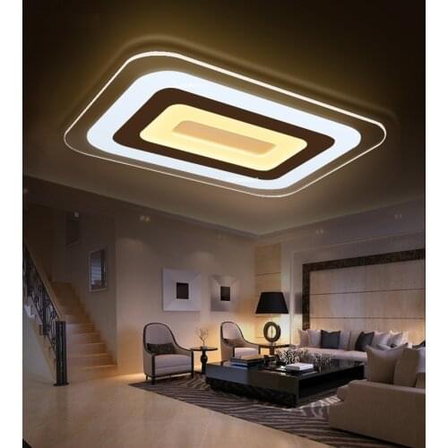 Ultra-thin acrylic LED Ceiling lamp Home Living Room Bedroom & Commercial Interior Dimming Ceiling Light