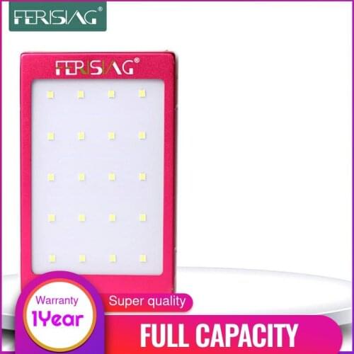 100% Capacity) Power Bank Solar Panel 15600mAh Powerbank Dual USB Battery Portable LED Light Charger External Battery Pack