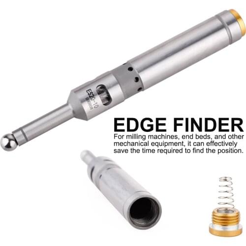 High Accuracy Stainless Steel Electronic Optical Edge Finder Touching Point Sensor Photoelectric Edge Finder