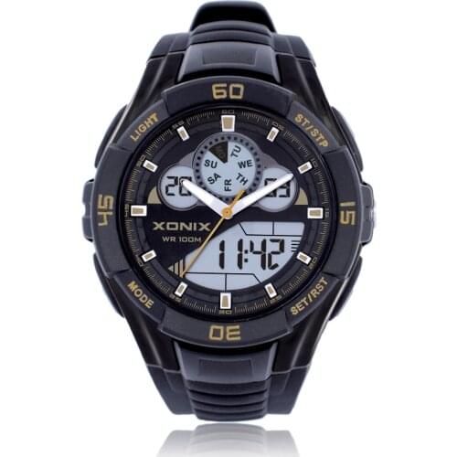 Xonix Men's Watch With Double Dial