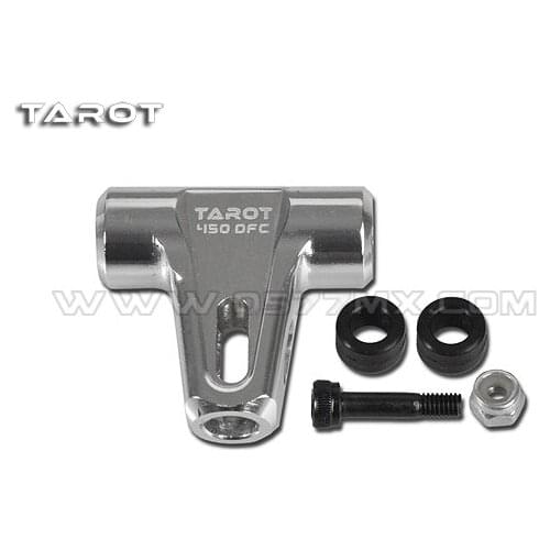 Tarot Helicopter Parts 450 DFC Main Rotor Hub TL45163 Black / Silver