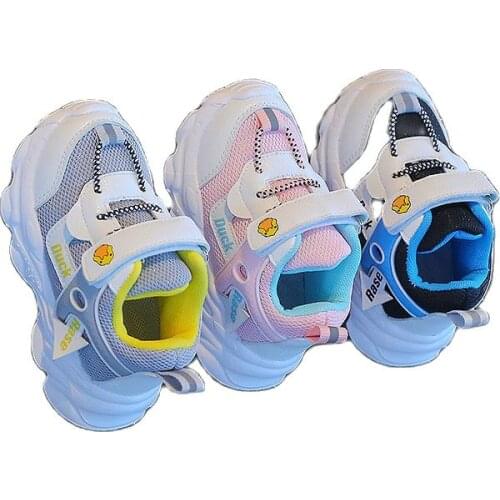 1 2 3 4 5 6 Year Toddler Autumn Child Girl Unisex Sneakers Baby Sports Shoes For Kids Boy Fashion Mesh Non-Slip Casual Shoe 2021