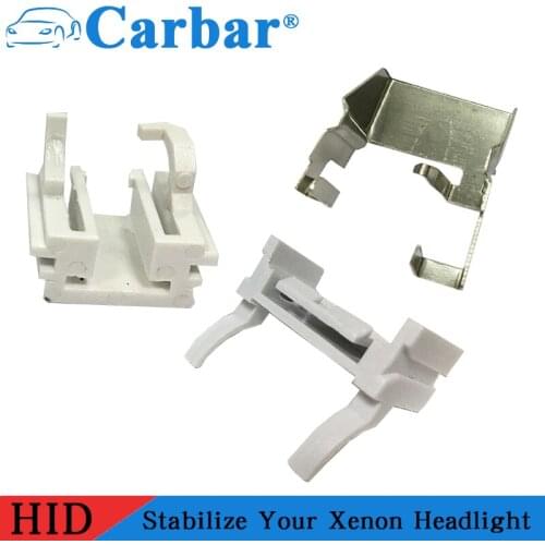 2Pcs For Focus Mondeo Kuga H7 HID Xenon Bulb Adapter Holders Base HID Xenon Headlight Accessories