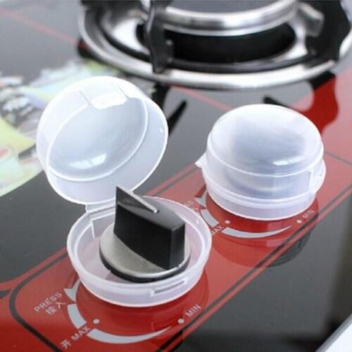 Lot 2pcs Baby Stove Safety Covers Child Switch Cover Gas Stove Knob Protective Cover Baby Safety Lock Natural Gas Switch Covers
