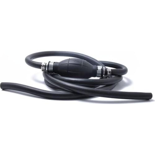 5/16-inch 8mm Fuel Line Assembly - Universal Marine Boat Fuel Hose with Primer Bulb Rubber Hand Pump