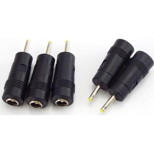 Male to Female Connectors DC Power Adapter PC tablet Power Charger Adaptor Jack Plug 2.5X0.7mm to 5.5*2.1mm