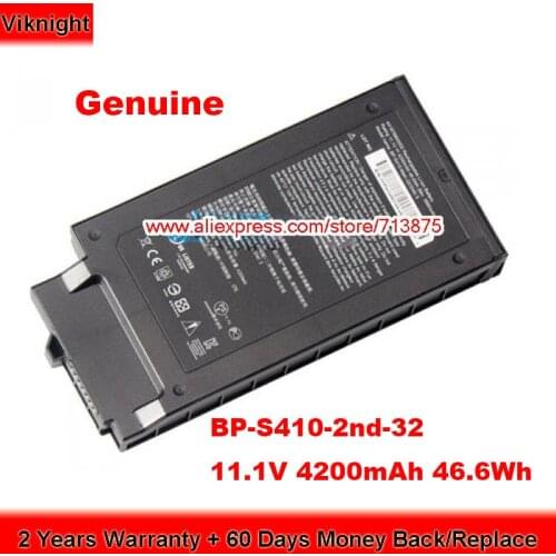 Genuine BP-S410-2nd-32 Battery 441876800002 for Getac S410 242876800002 441876800003 11.1V 4200mAh 46.6Wh