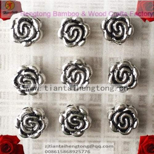 Free shipping 500pcs/pack antique silver plating alloy bead, 6mm bead, roary bead,jewelry bead special offer