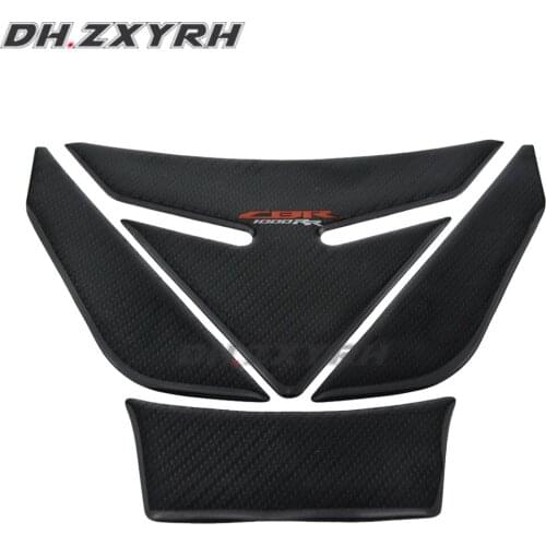 Fit for Honda CBR 1000 RR Fireblade 2008 - 2016 Motorcycle Tank Pad Gel Protector 3D carbon fiber pattern fuel tank sticker
