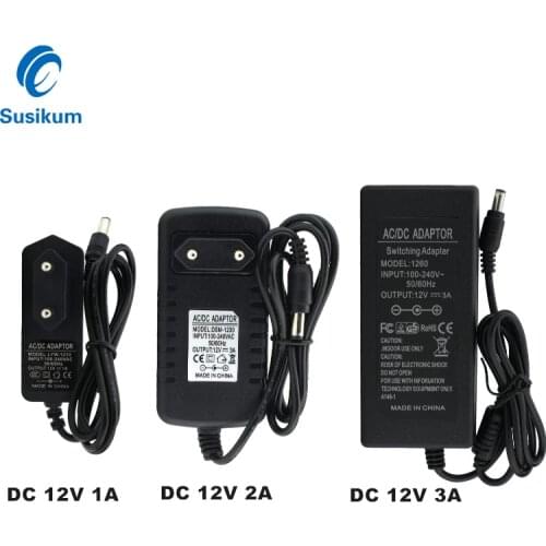 DC 12V Power Adapter Lighting Transformer AC 110V 220V Switching Power Supply 1A 2A 3A 5A 10A LED Adapter For CCTV LED Lamp