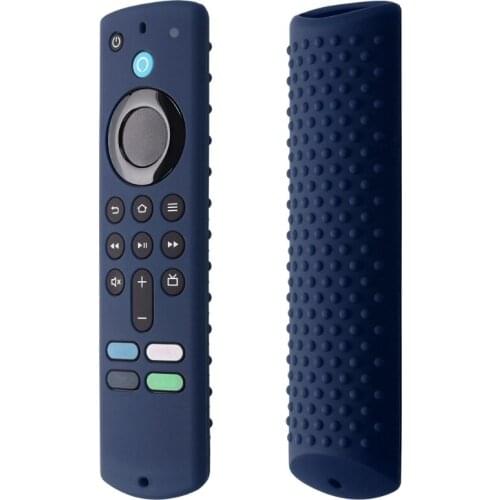 Washable Remote Control Soft Silicone Case Remote Protective Cover Compitable with Amazon Fire TV Stick (3rd Gen) Shell