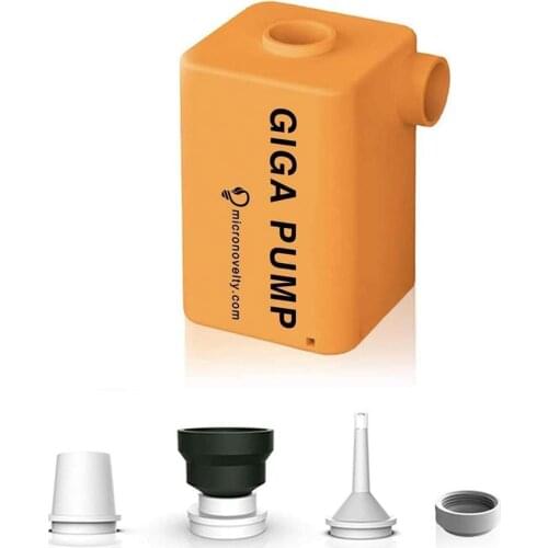 GIGA Pump Portable Mini Electric Inflator USB Charging Multifunctional Outdoor Camping Air Pump for Swimming Pool Air Mattress