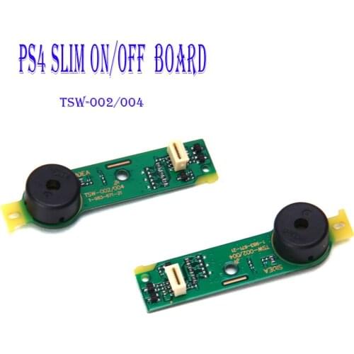2021 NEW 10PCS On/off Switch Power eject Button PCB Board with Flex Cable CUH2000 TSW002 003 004 for ps4 slim console
