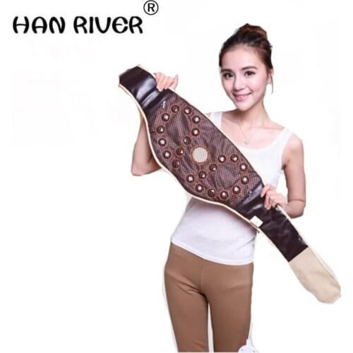 2020 new comfortable massage instrument magnet physiotherapy moxibustion spine back protection to improve waist strain