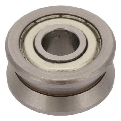 LV20/10 Steel Double Roller Bearing Guide 10x30x14mm High