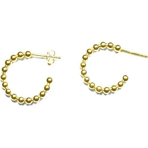 DARK DIAMOND-earrings in 925 sterling silver or 18 carat gold plated