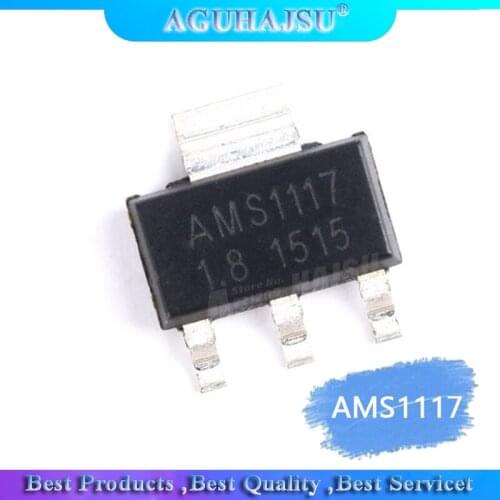 50PCS AMS1117 series AMS1117-3.3V AMS1117-ADJ AMS1117-1.8V AMS1117-1.2V AMS1117-5.0V AMS1117-2.5V AMS1117-3.3 AMS1117-5.0