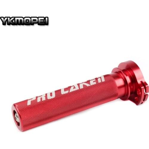 CNC aluminum Twister Throttle Tube grips for crf450r crf crf250 CRF250R CRF250X CRF450X pit bike parts