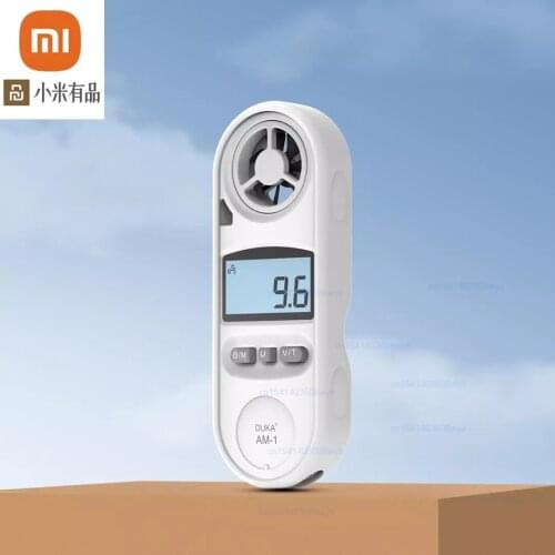 Xiaomi DUKA Digital Anemometer Wind Measuring Instrument Finger-sized can measure wind speed and temperature at the same time