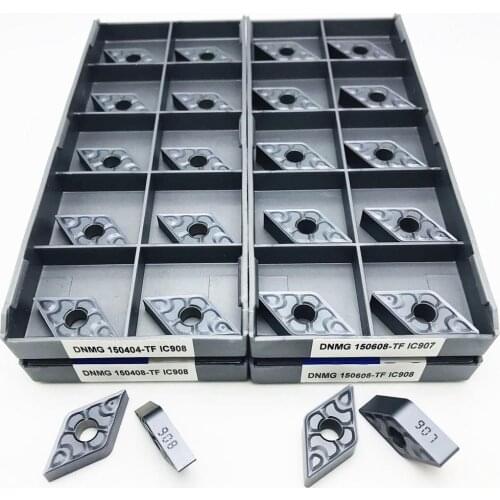 DNMG150604 DNMG150608 DNMG150404 DNMG150408 TF IC907 IC908 Iscar carbide insert CNC turning tool lathe metal parts cutting tool