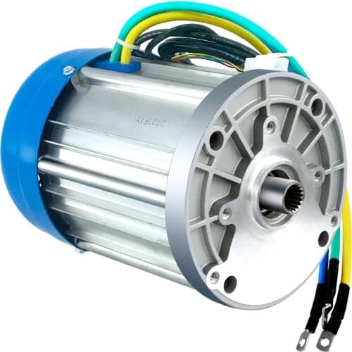48V 60V 72V 2500W 3000W 1900RPM-5000RPM Three-wheeled electric vehicle high-power high-speed brushless motor