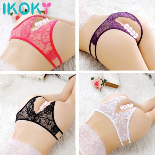 Lace Panties Sex Underwear Open Crotch Erotic Lingerie Exotic Apparel Sex Toys for Women