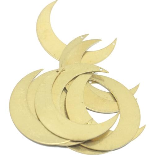 24*36.6mm Brass Single Pendant Stripe Leaf Copper Earring Pendant Used to make jewelry pendants