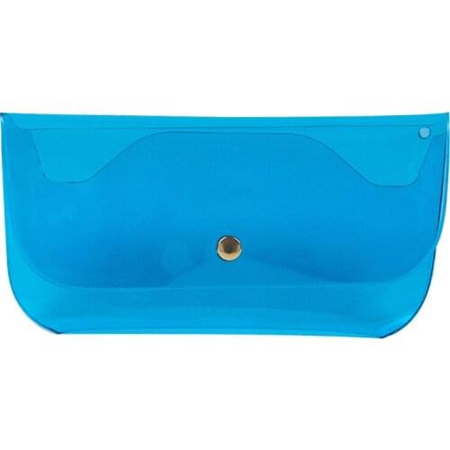 2021 new transparent jelly glasses bag men and women sunglasses sunglasses storage protection travel portable glasses case