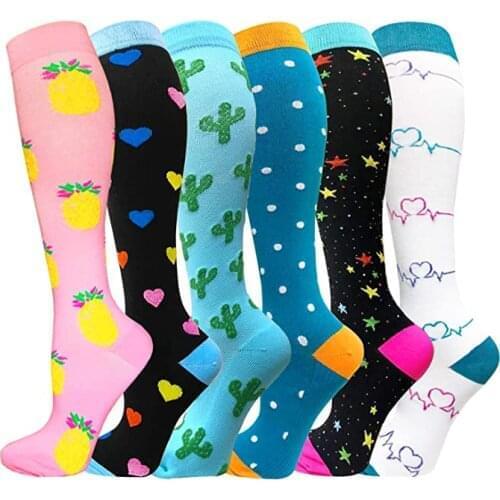 New Compression Stockings Varicose Veins Socks Golf Tube Pressure Nursing Socks Outdoor Running Cycling Long Pressure Stockings