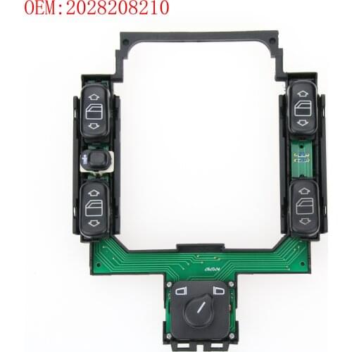 NEW Window Center Control Master Switch For Mercedes Benz C230 C220 C280 C36 AMG 2028208210