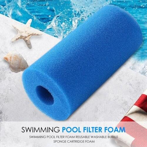 Newly Replacement Filter Cartridge Foam Type I/II/VI/D/H/S1/A/B Heavy Duty Pool Filter Sponge Reusable for Swimming Pool Spa