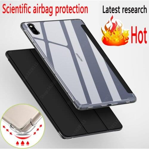 Airbag transparent soft protection Case For Huawei MatePad Pro 10.8 Mediapad M6 8.4 10.8 inch 2019 Honor V6 10.4 " 2020