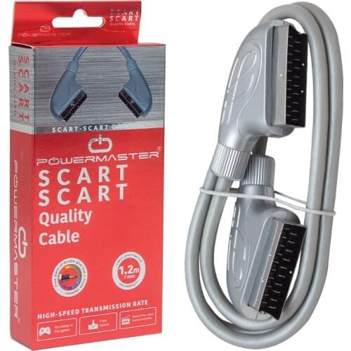 SCART SCART 1.2 METER GRAY 7 MM BOXED POWERMASTER