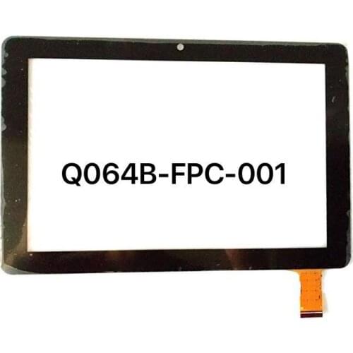Glass Touch Panel 45 pins Epik Tab 8" digitizer Q064B-FPC-001 Black