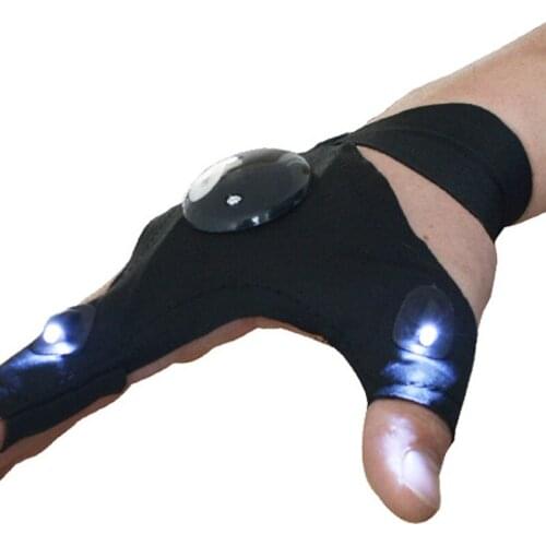 LED flashlight waterproof night fishing gloves+ LED Light Rescue Tools for Audi all series Q3 Q5 SQ5 Q7 A1 A3 S3 A4 A4L A6L A7