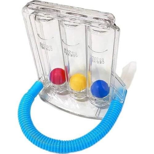 Three-Speed Deep Breathing Exerciser Middle-aged Elderly Lung Function Health Vital Capacity Outdoor Training Breathing Device