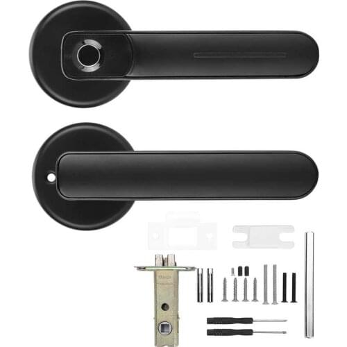 Intelligent Fingerprint Door Lock Keyless Security Entry Handle Locks for Home Apartment Office Home Security System