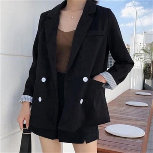 Spring Women Blazers women Coat New autumn Casual Jacket Long Sleeve Loose Suit Lady Blazers Work Wear female Blazers women