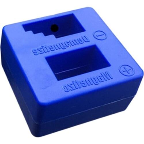 1 Piece Magnetizer Demagnetizer Tool Blue Screwdriver Magnetic Pick Up Tool Screwdriver