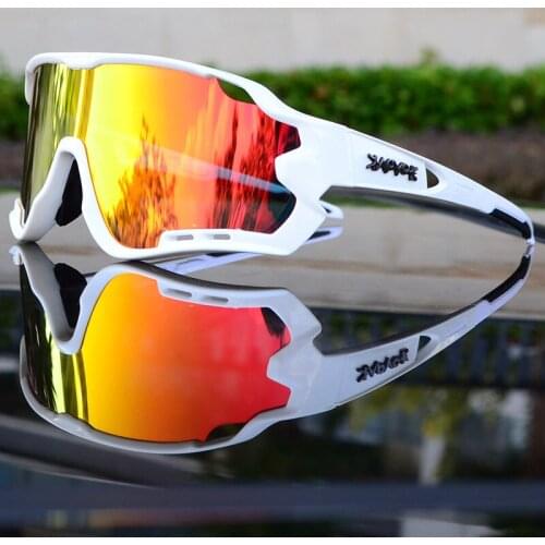 2021 Outdoor Sports Polarized Cycling Glasses Road Cycling Glasses Mountain Bike Sunglasses for Men and Women Cycling Goggles