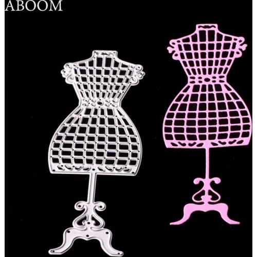 ABOOM Hot Clothes Hanger Metal Cutting Dies For Scrapbooking Stencils DIY Album Paper Cards Decoration Embossing Folder Die Cut