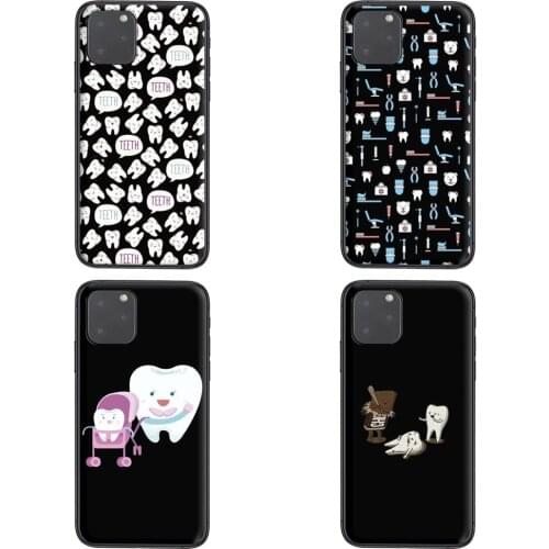 Accessories Pouches Cases Cover Cute Teeth Tooth For Galaxy Note 20 10 9 8 Lite Pro Ultra M51 M31 M30S A10 A10S A8 A7 A5 J6 J8